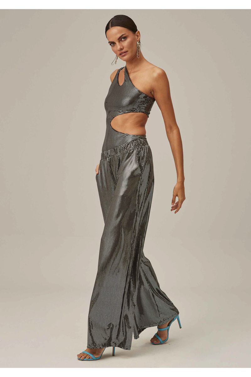 Calça Wide Leg Shine