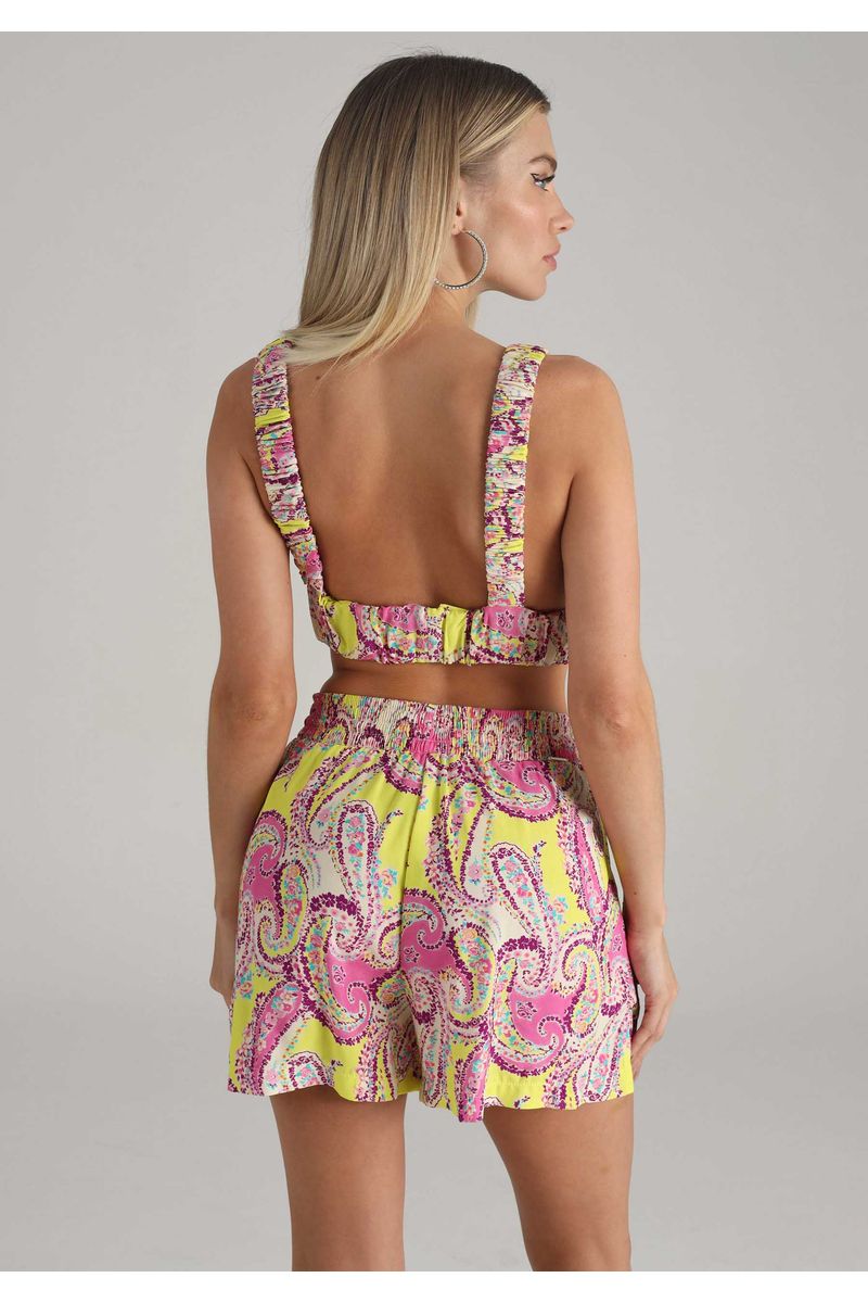 Top de Alça Estampado