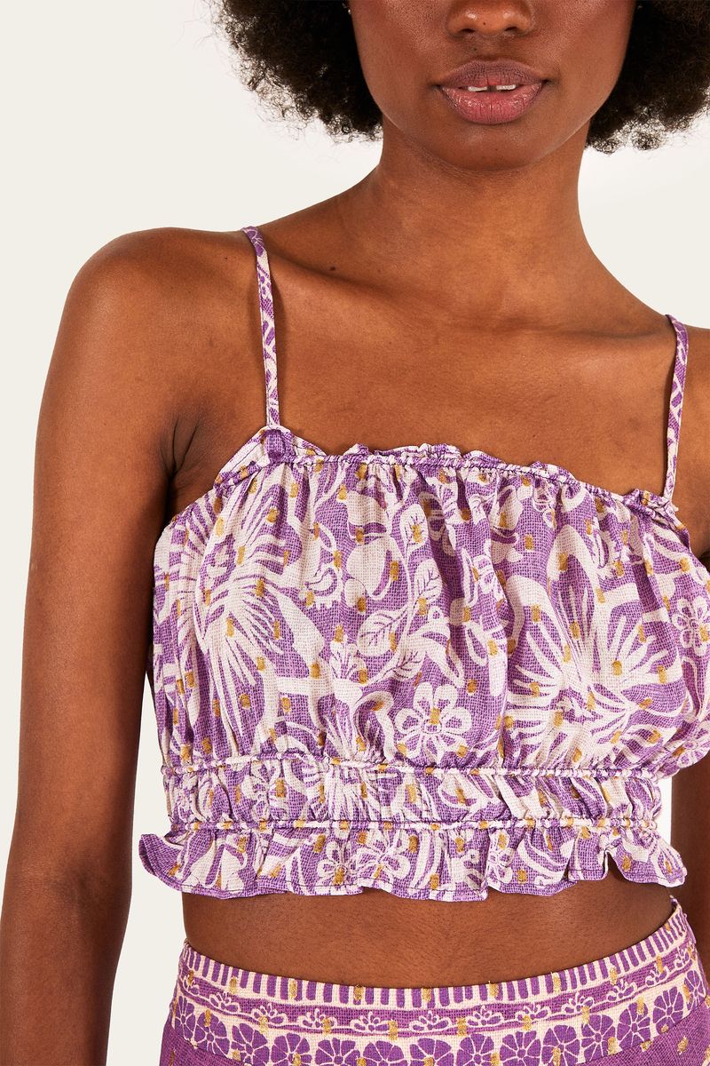 Top Estampado Doce Caminho