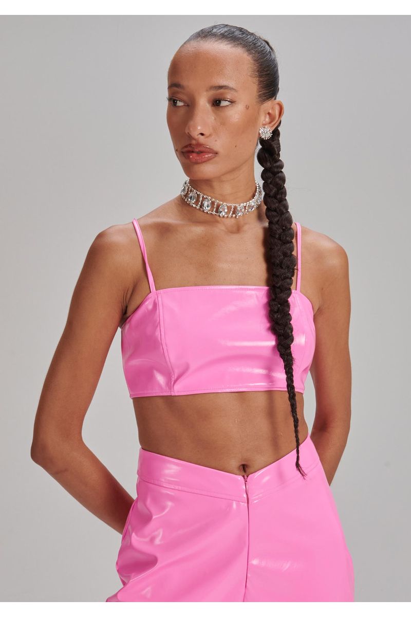 Top Cropped Reto de Alça