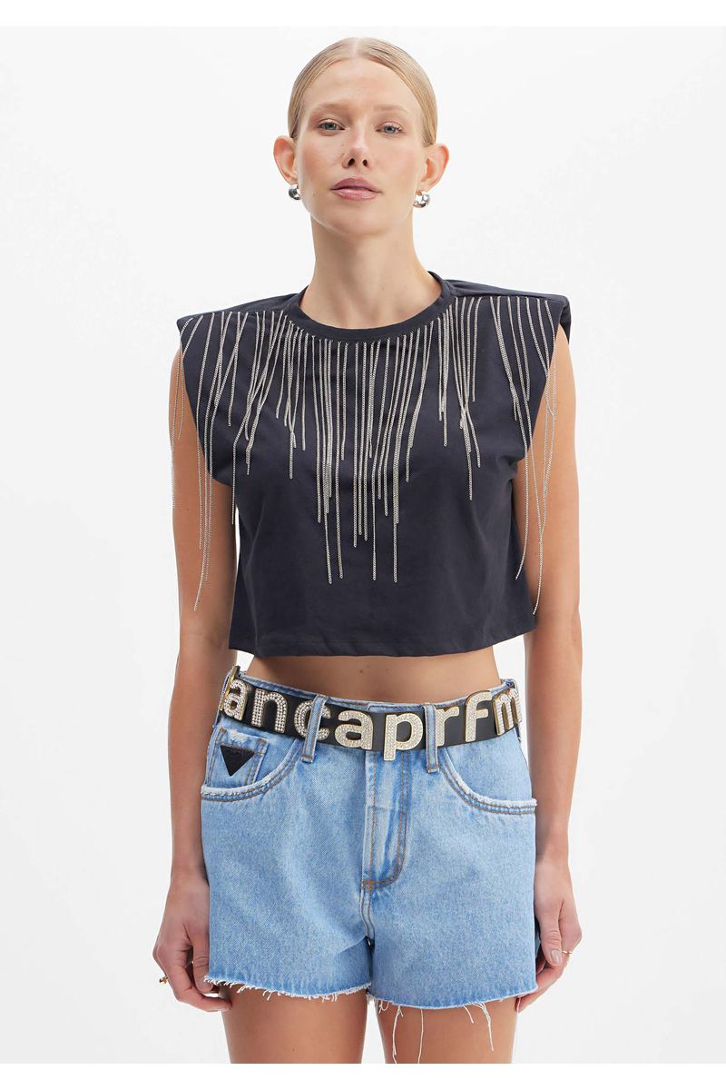 Short Jeans Comfort High
