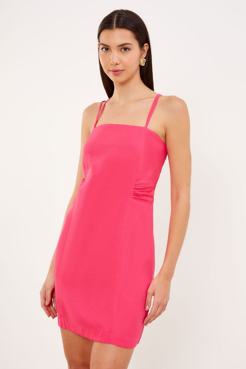 Vestido Curto Alças