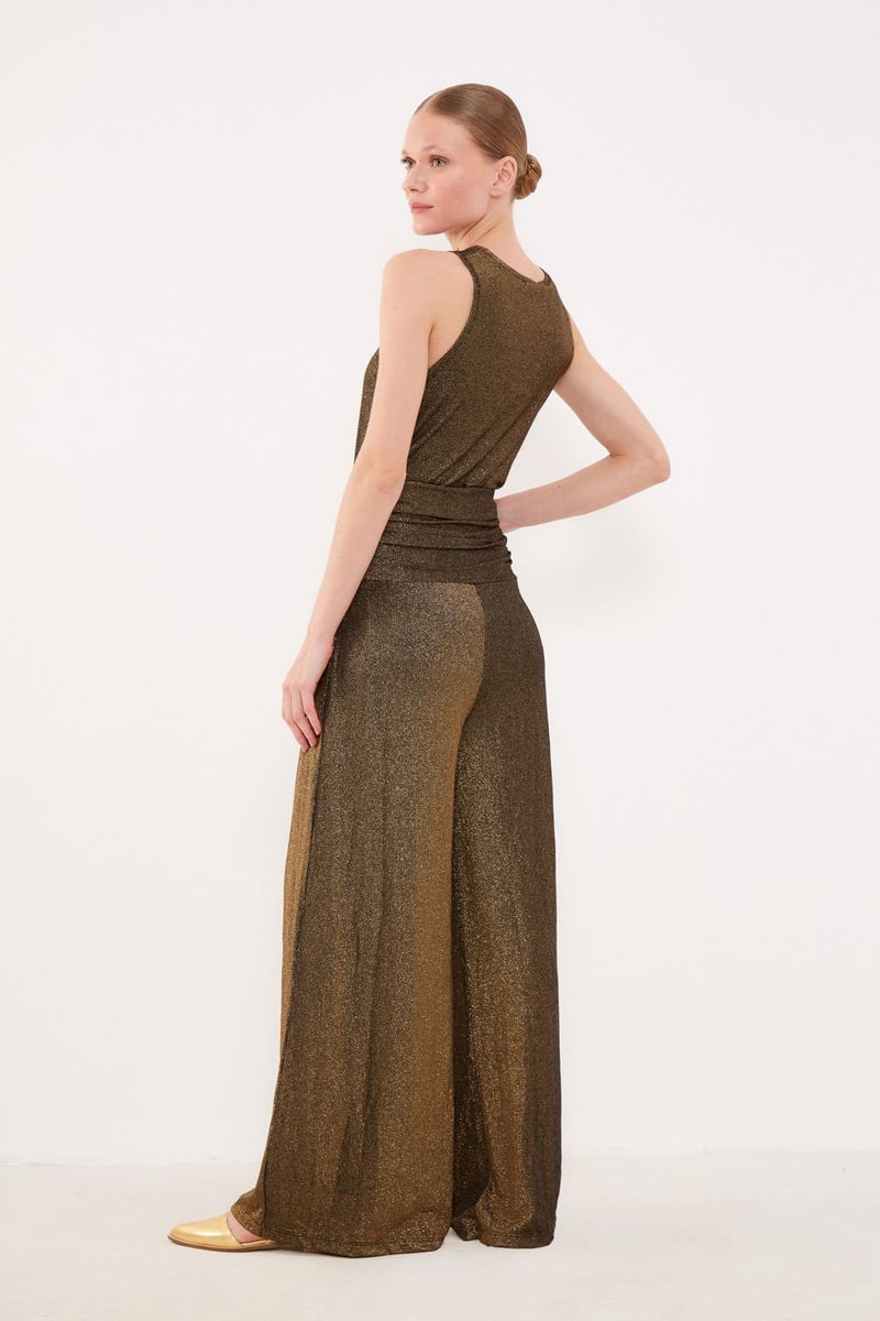Calça Malha Lurex