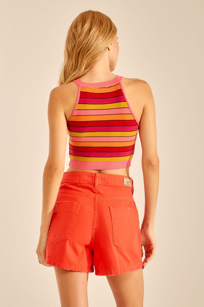 Short Sarja Recortes