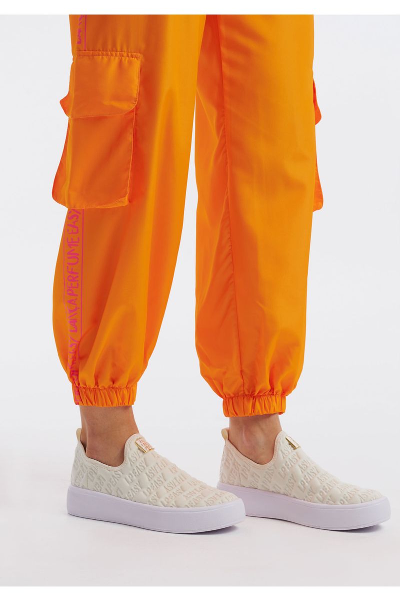 Calça Cargo Cintura Alta