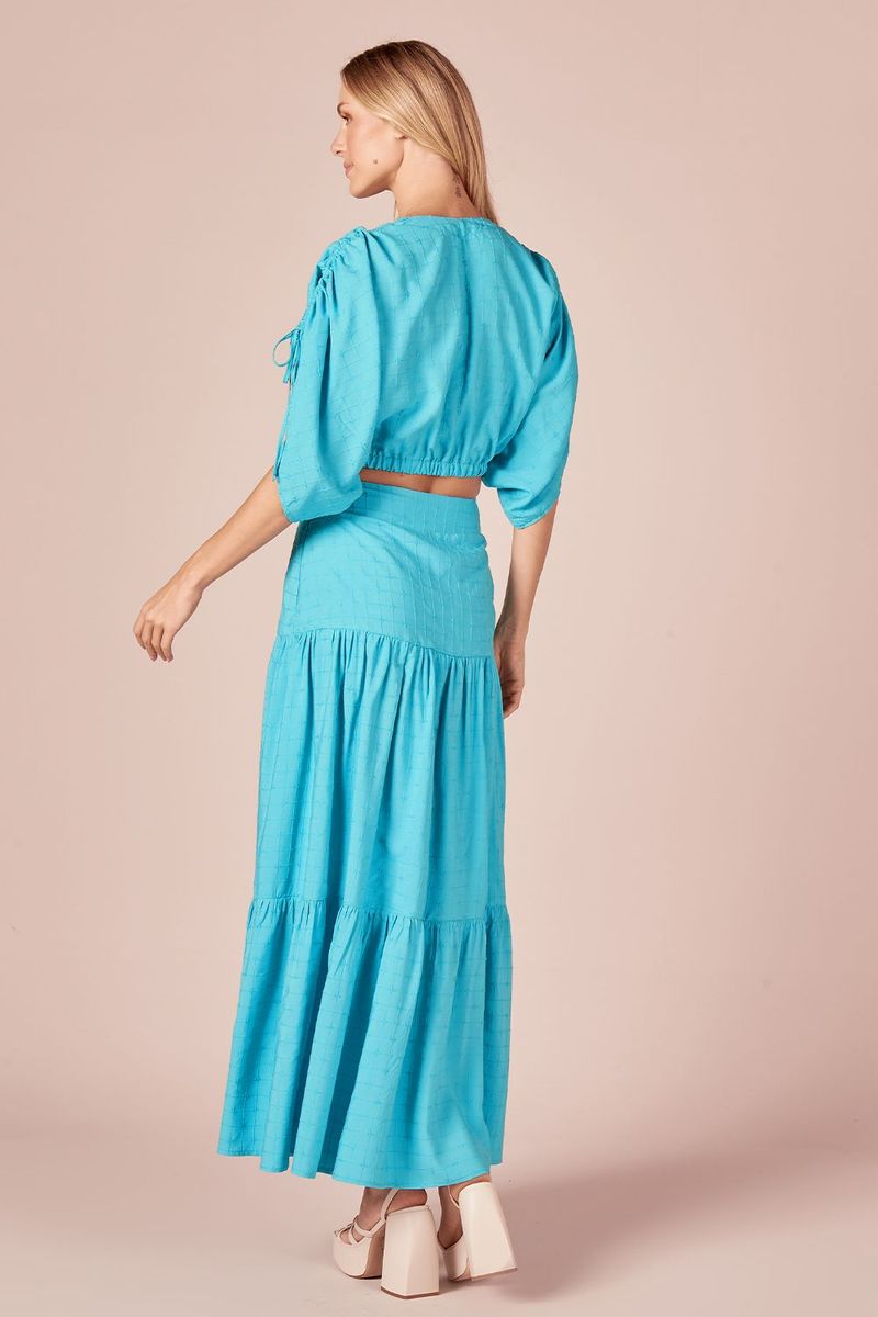 BLUSA AMPLINHA TRANSPASSE - BEACH