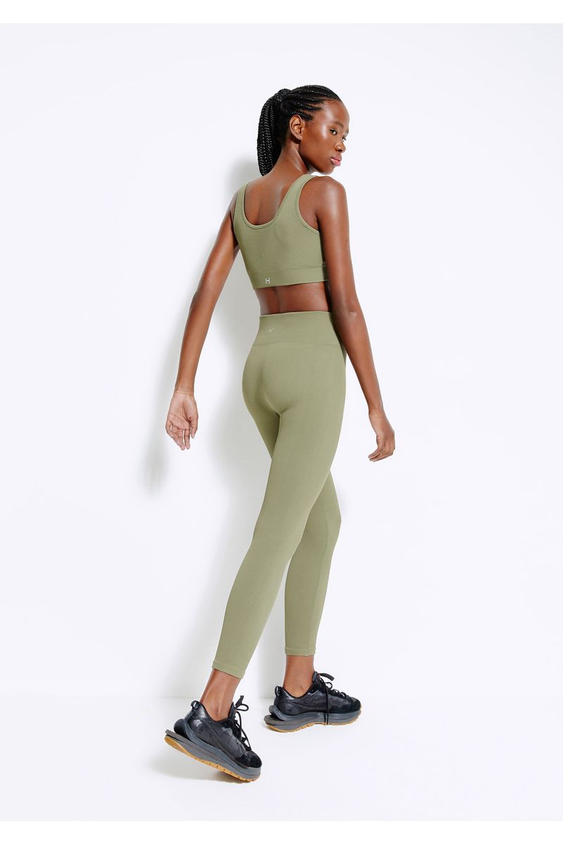 Calça Legging Esportiva Feminina Sem Costura