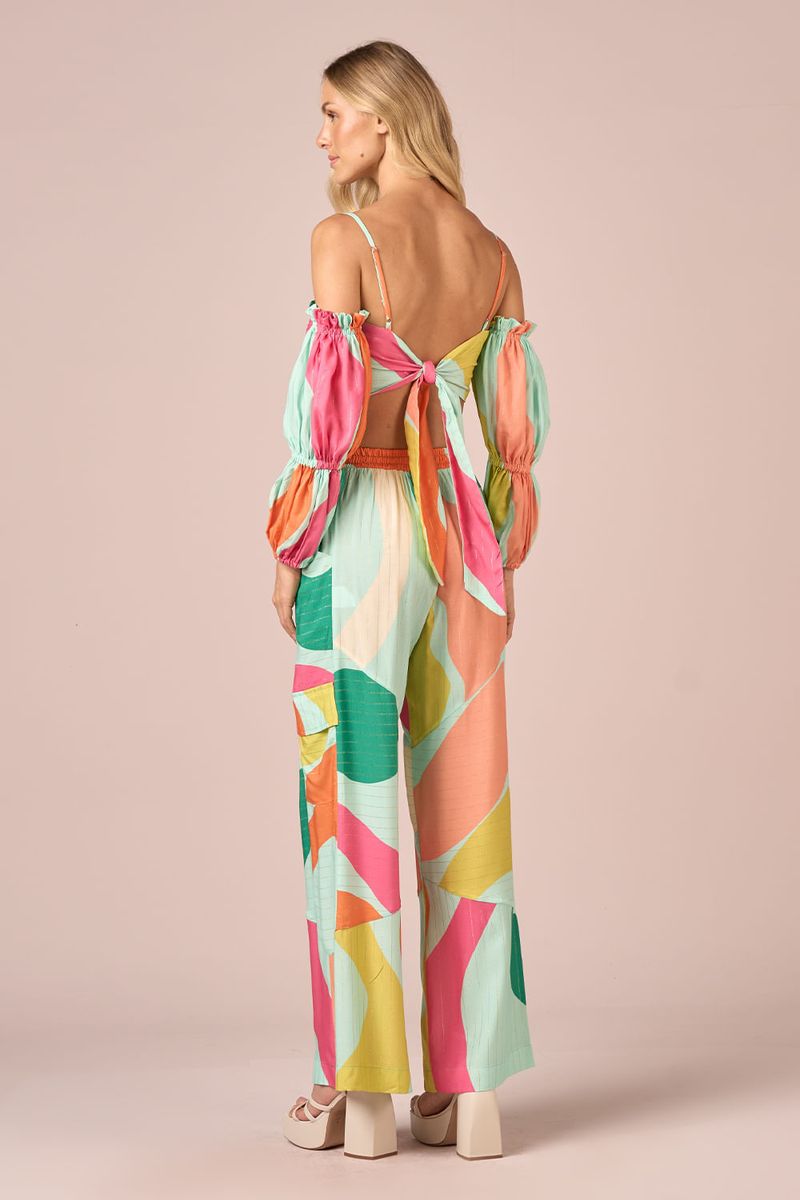 BLUSA MANGA BUFANTE  - EST OCEAN DRIVE