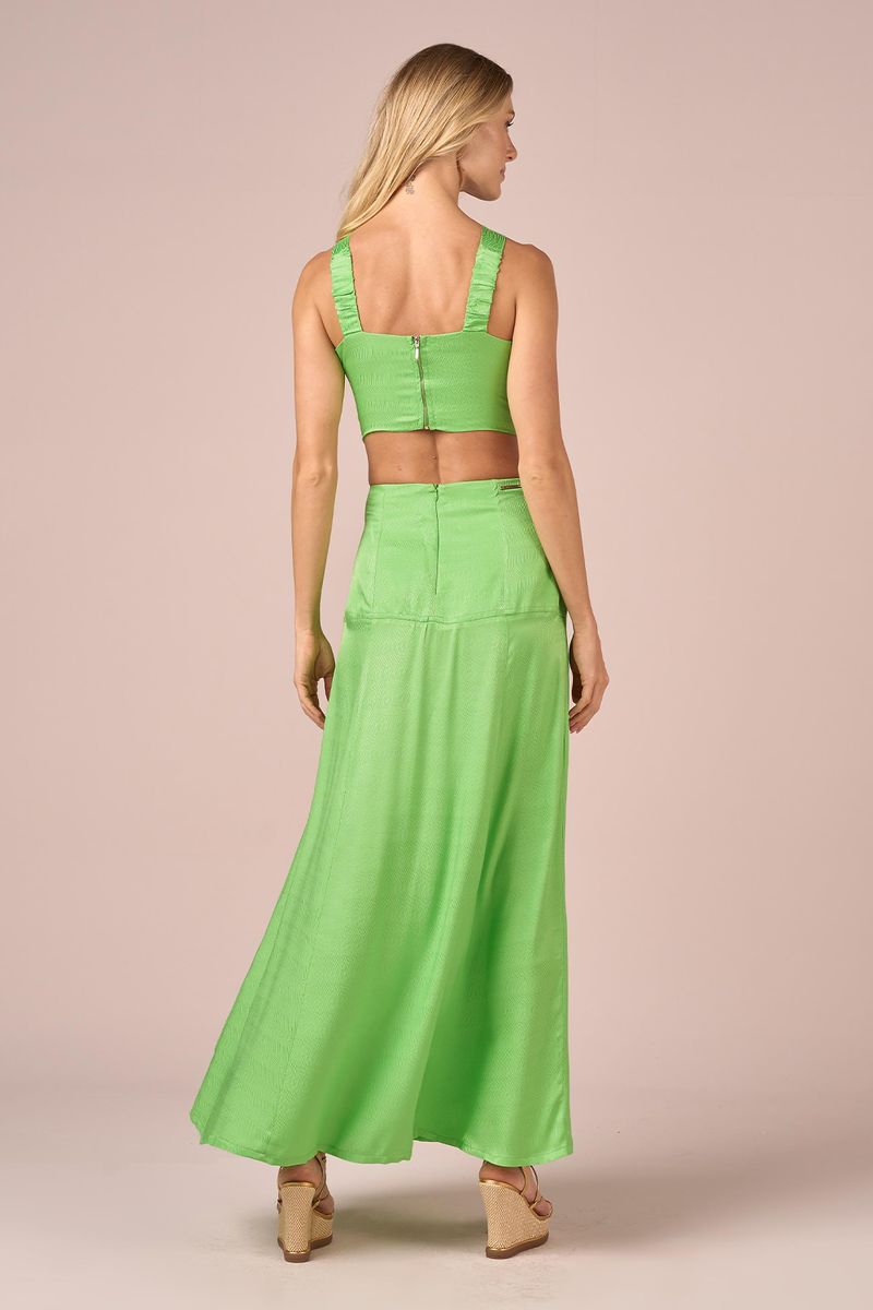 CROPPED ALCAS LARGAS - LIME