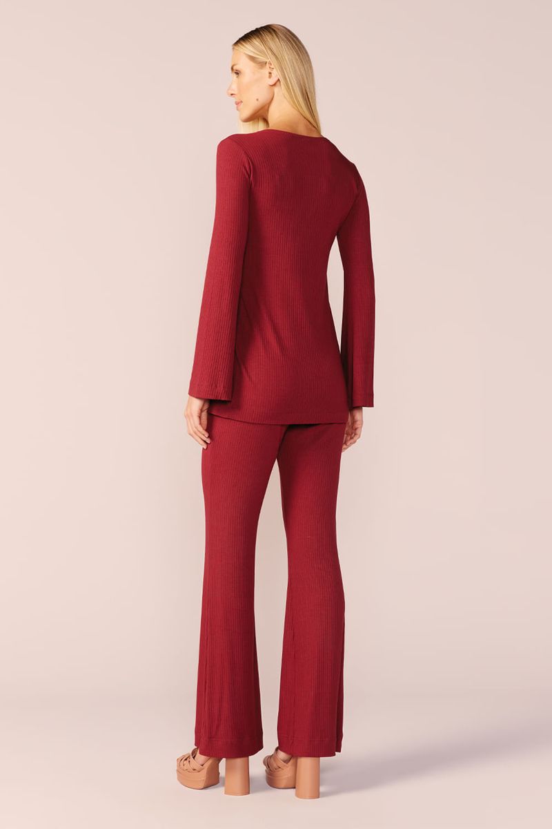 CARDIGAN RIBANA -MARSALA