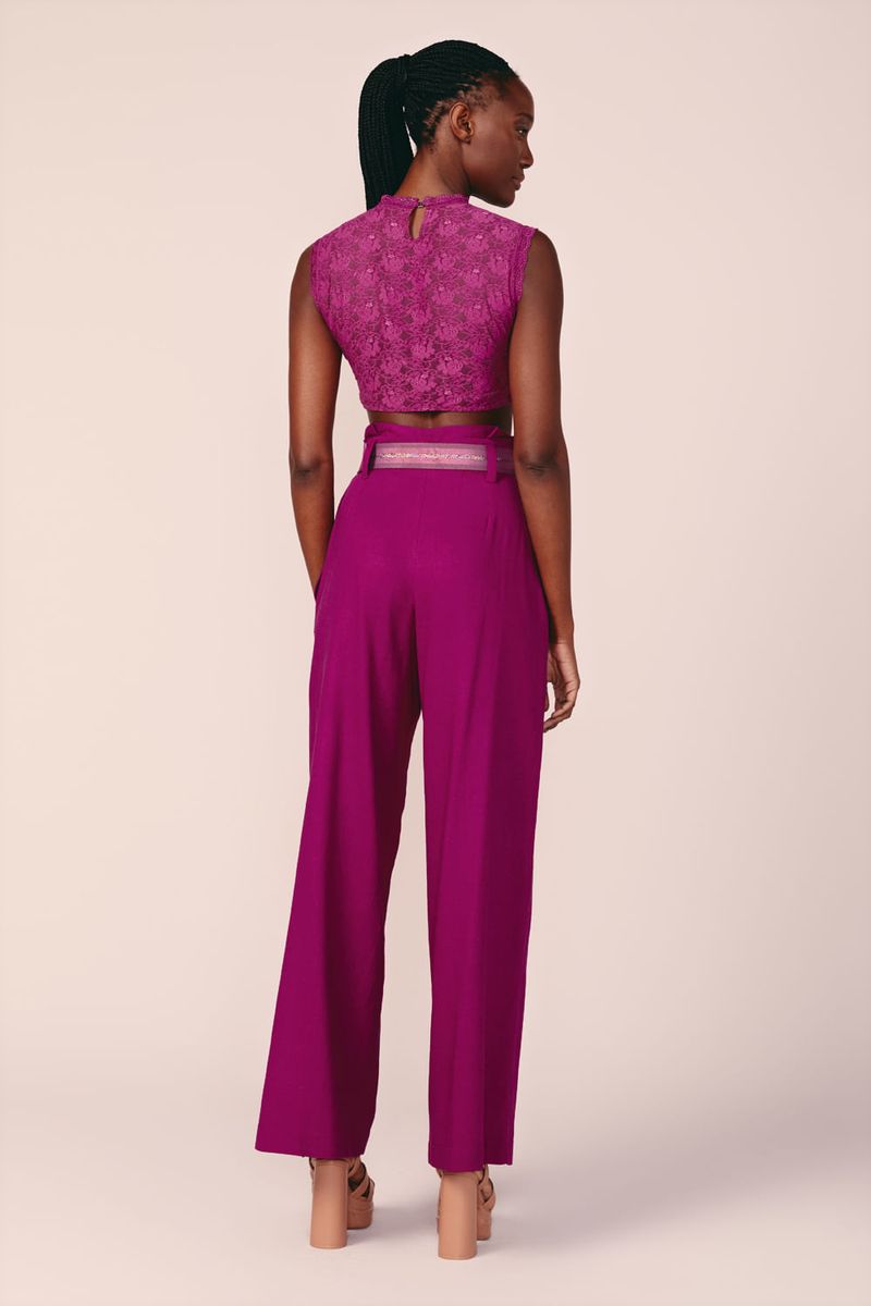 CROPPED RENDA GOLINHA -AMORA