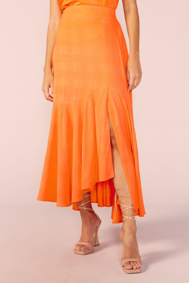 SAIA LONGA VISCOSE -ORANGE
