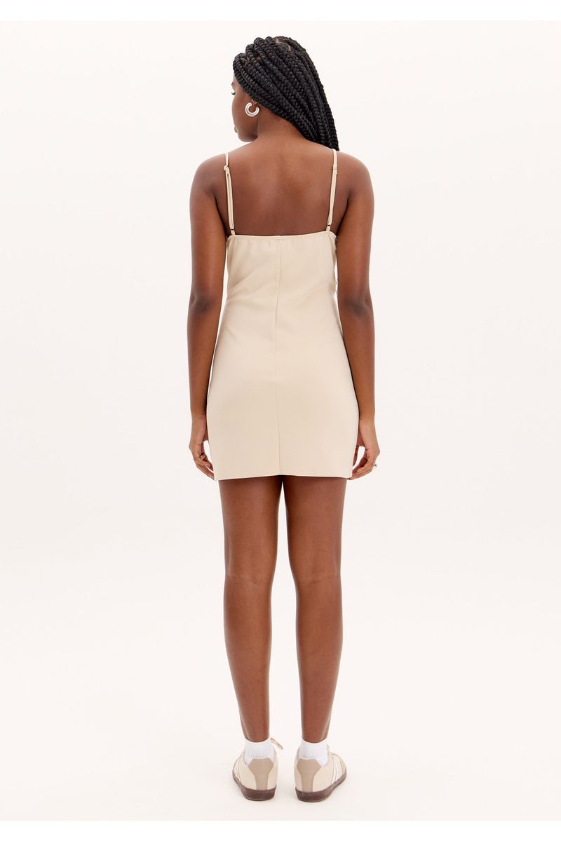 Vestido Curto com Laço Brilho