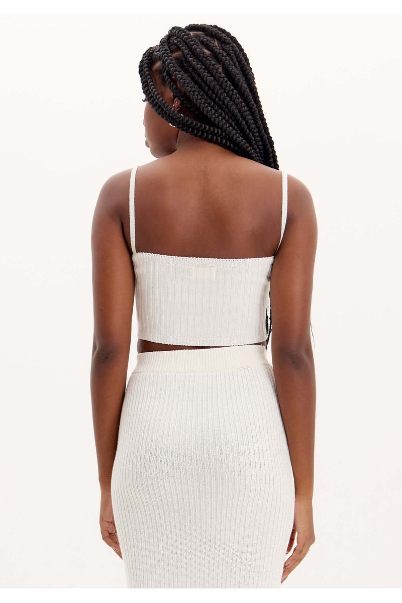 Top Cropped Tricot com Brilhos