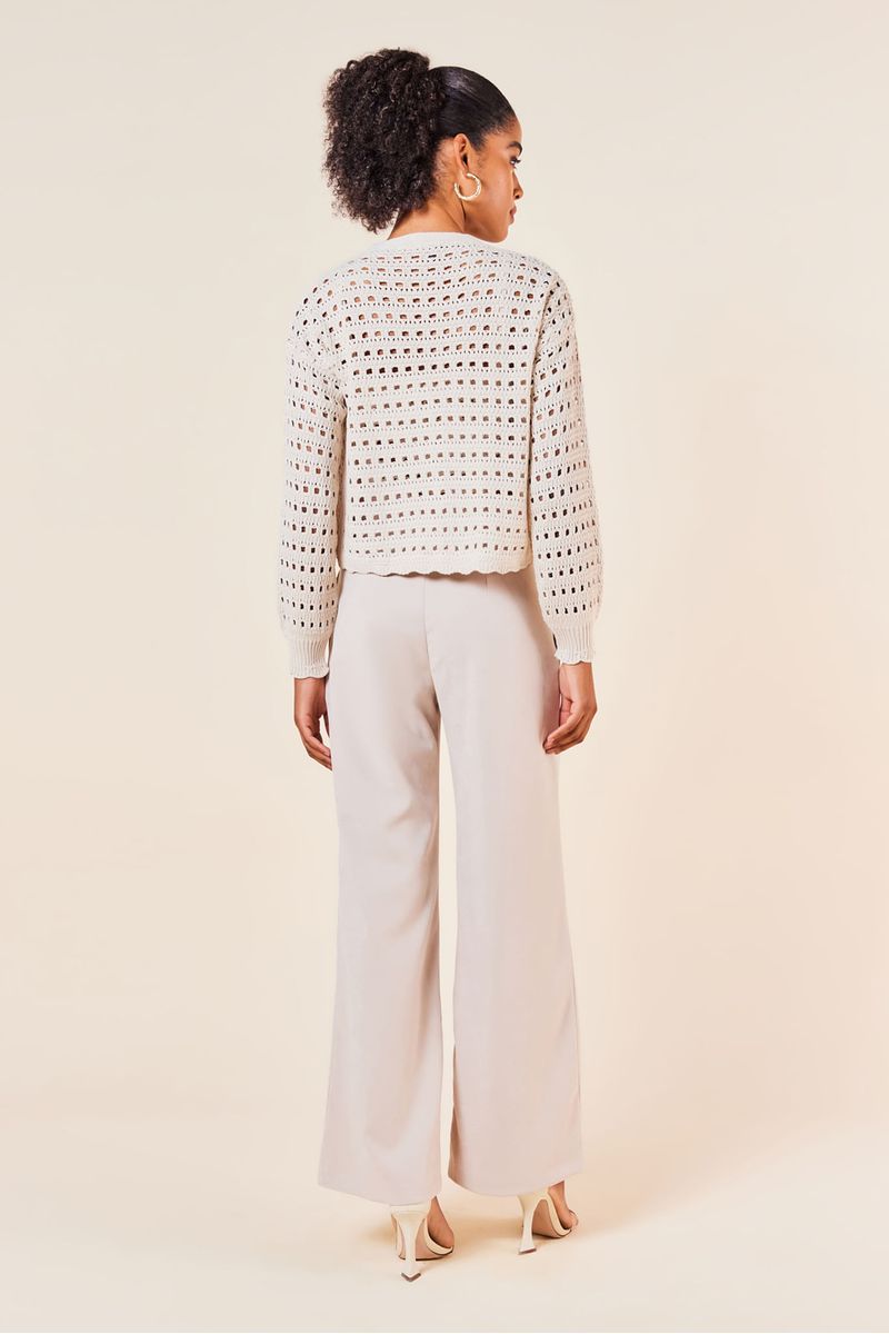 TWIN SET TRICOT -PEROLA