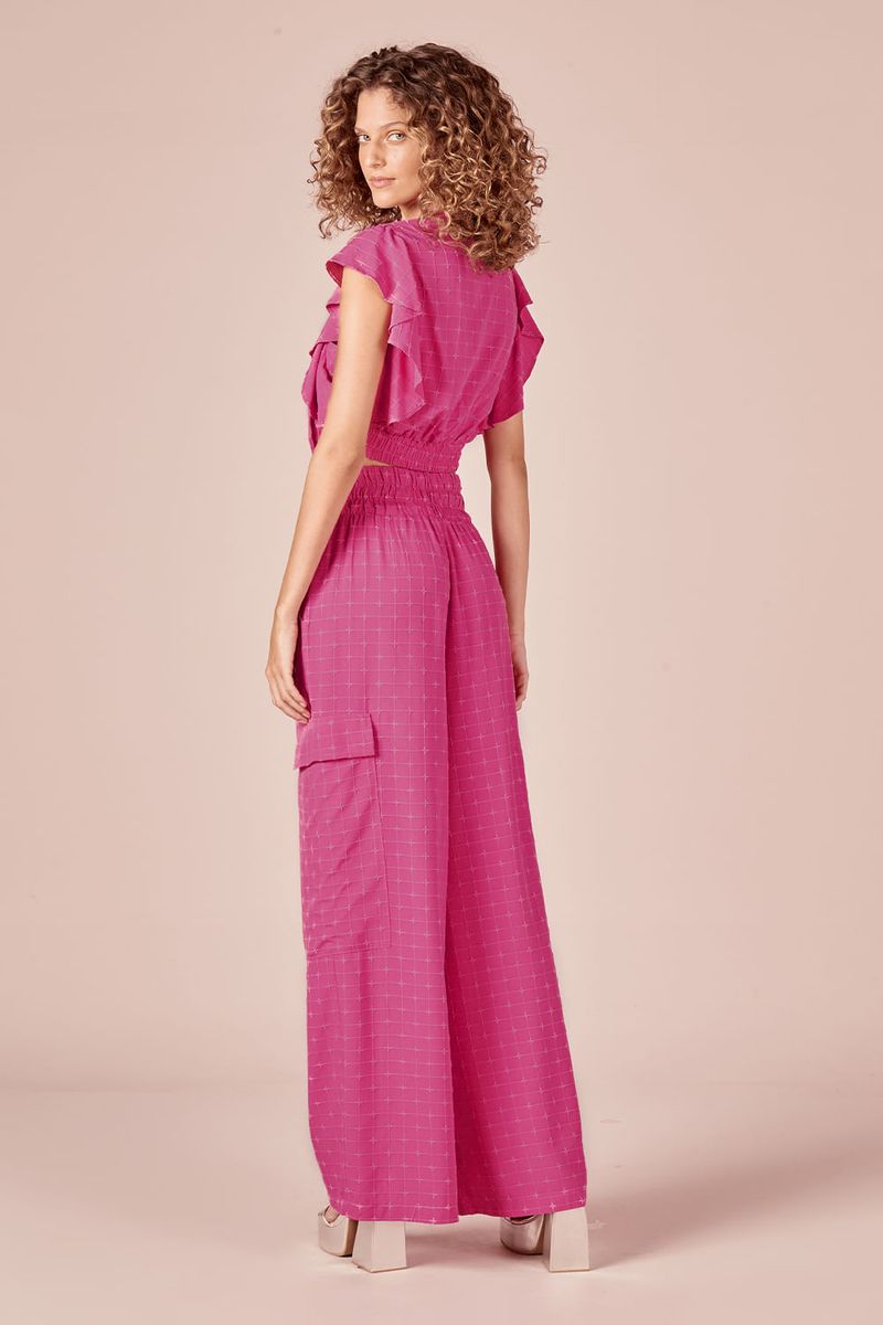 BLUSA DE AMARRAR - ROSA