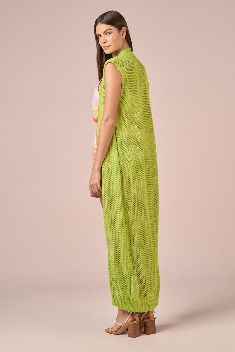 COLETE LONGO TRICOT - ACIDO