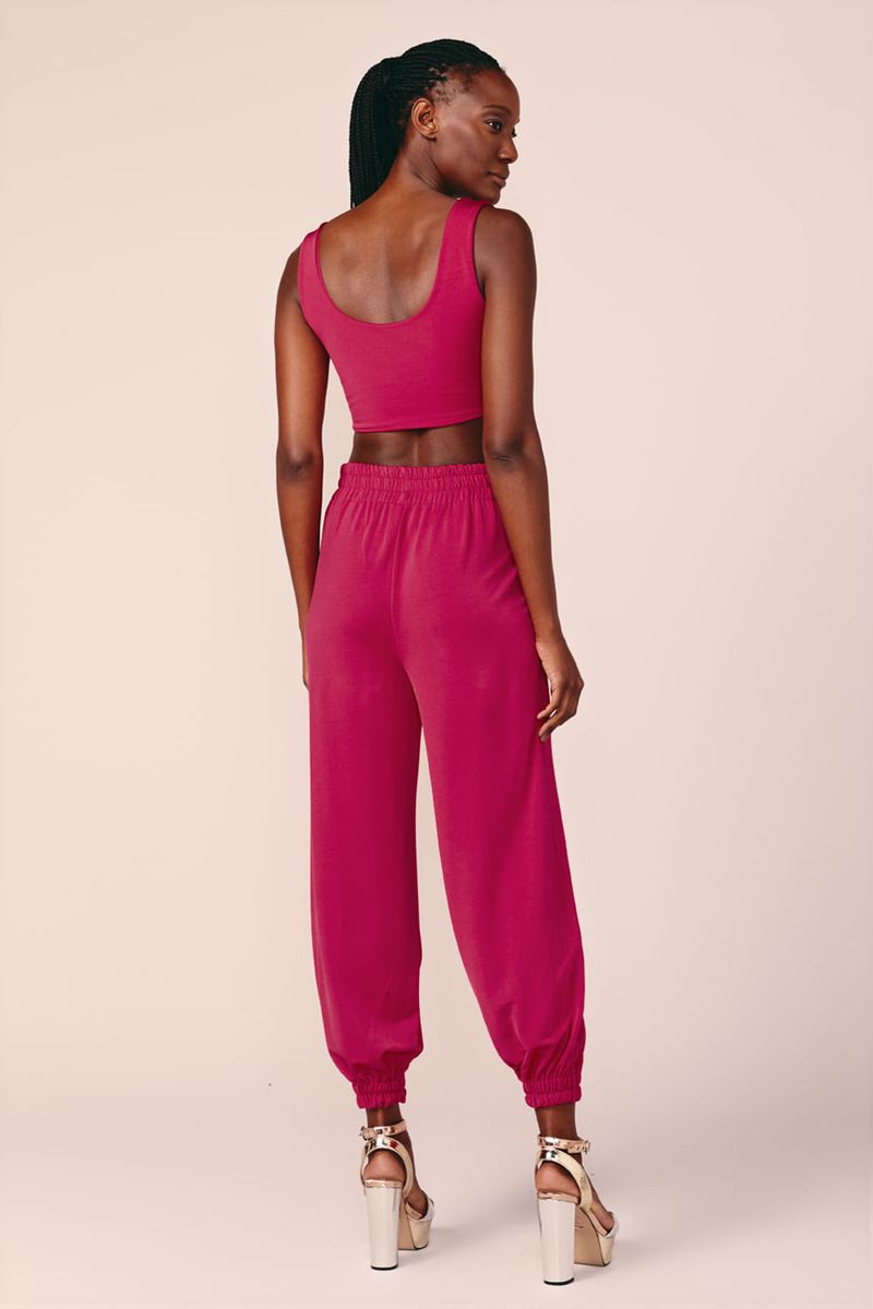 CROPPED CORPETE -CHERRY