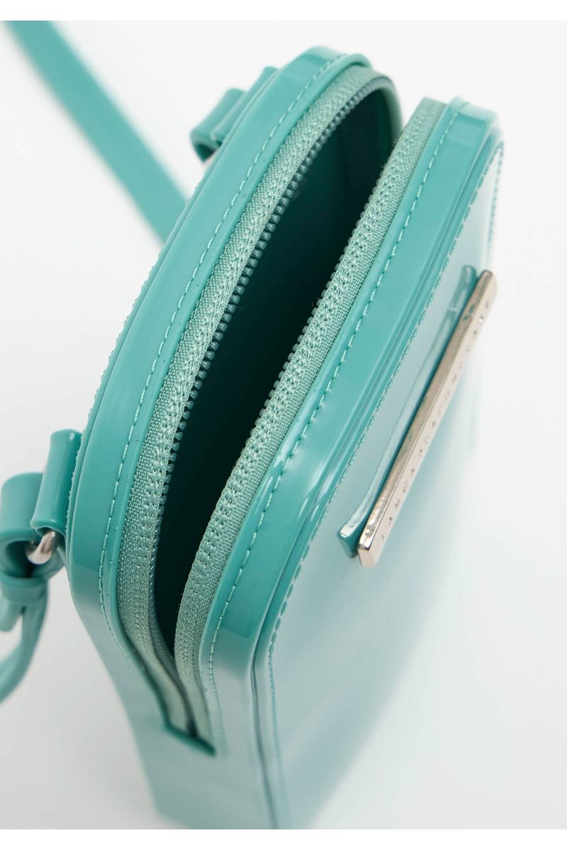 Bolsa Vertical Com Zíper E Chaveiro