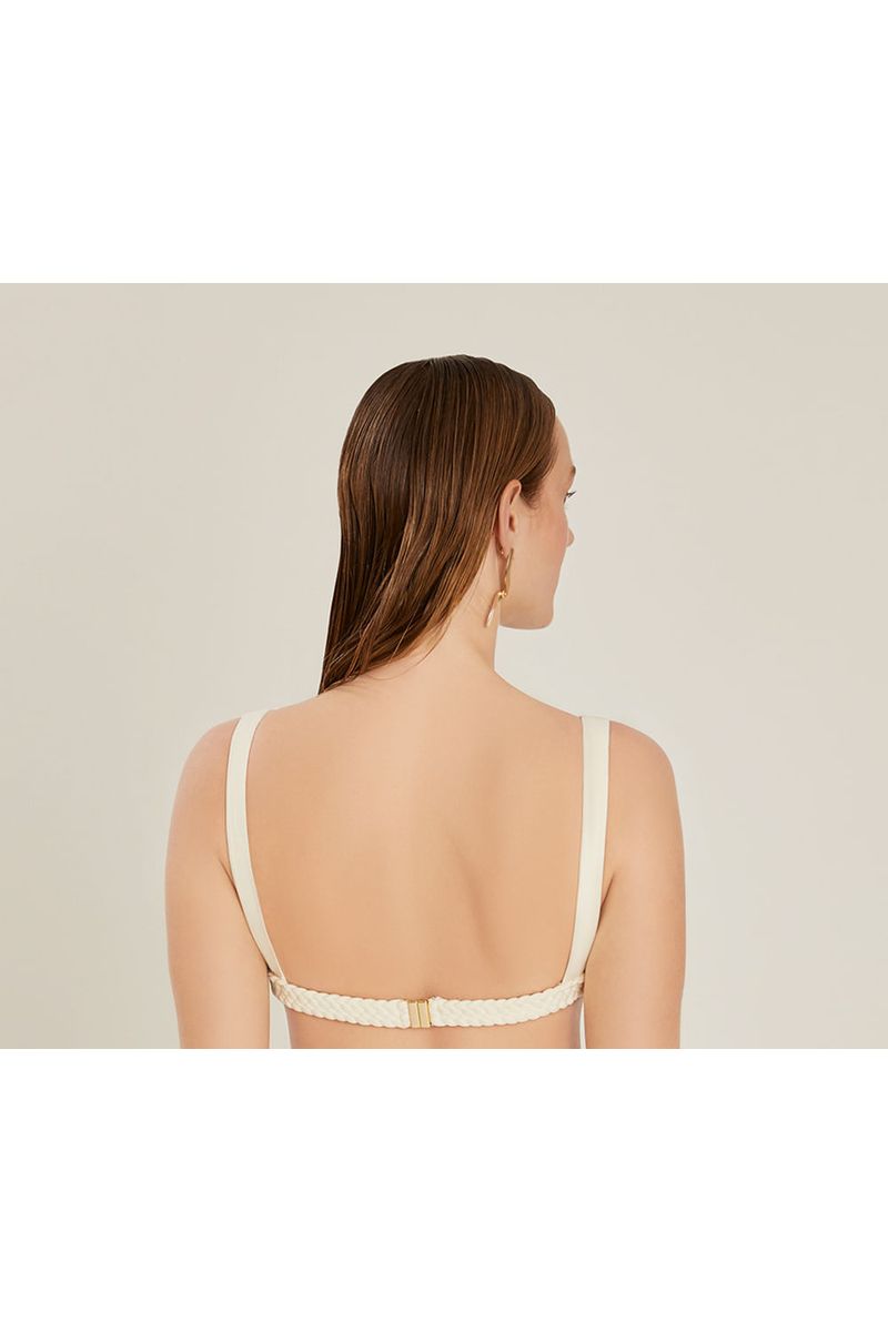 Sutiã Pala Tresse Off White