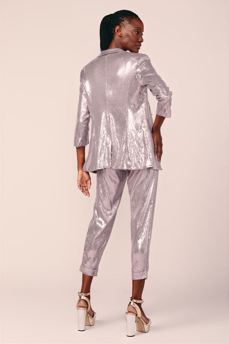 BLAZER PAETE -PRATA