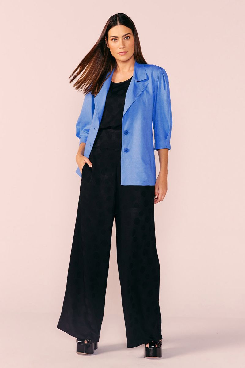 BLAZER LINHO NEW -LAZULI