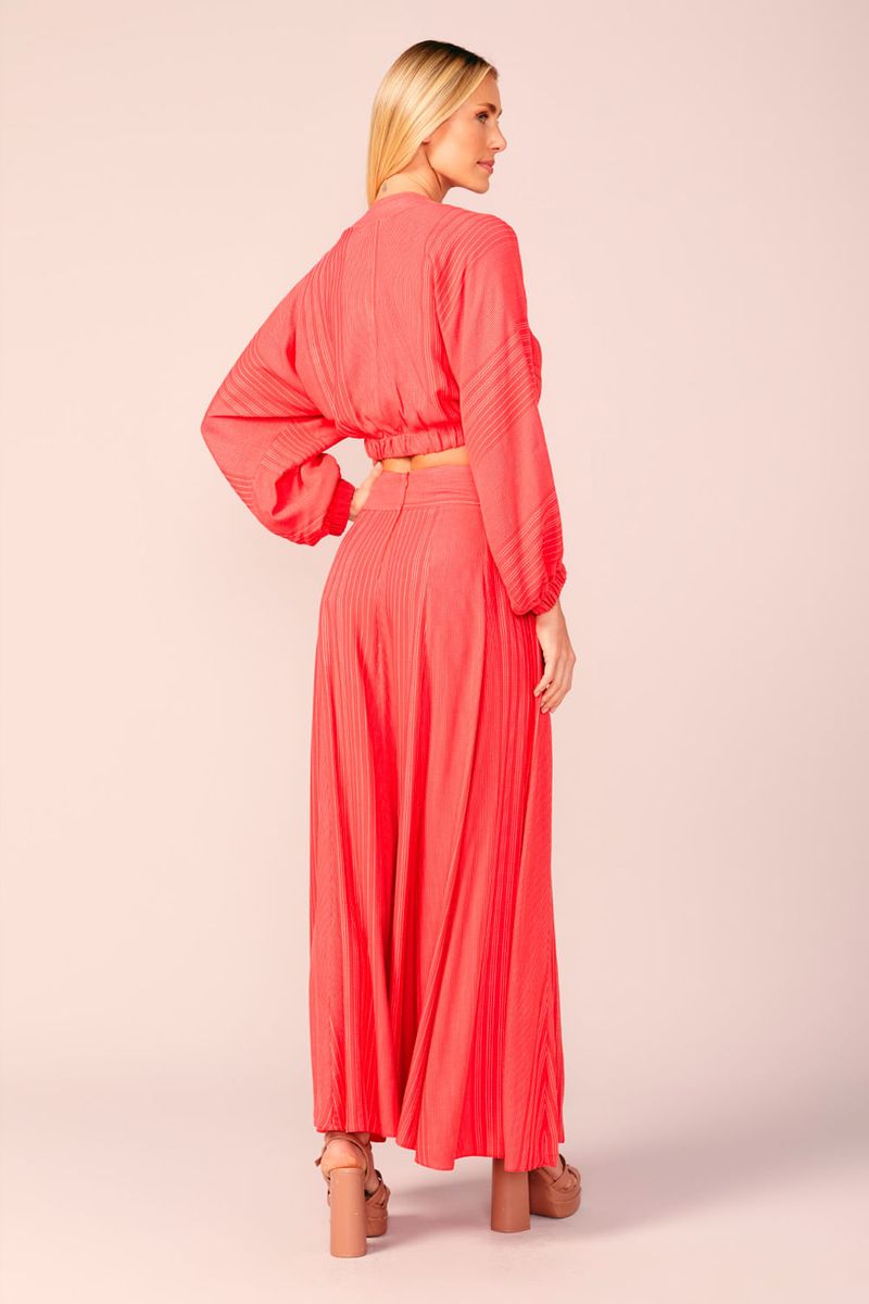 BLUSA MANGA AMPLA -RED