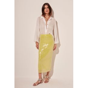 Saia Midi Anemona VERDE/GREEN P/S