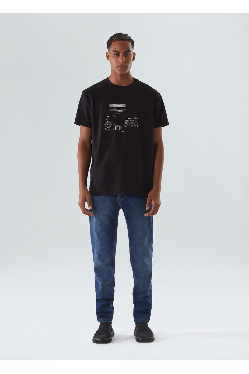 T-shirt vintage câmera