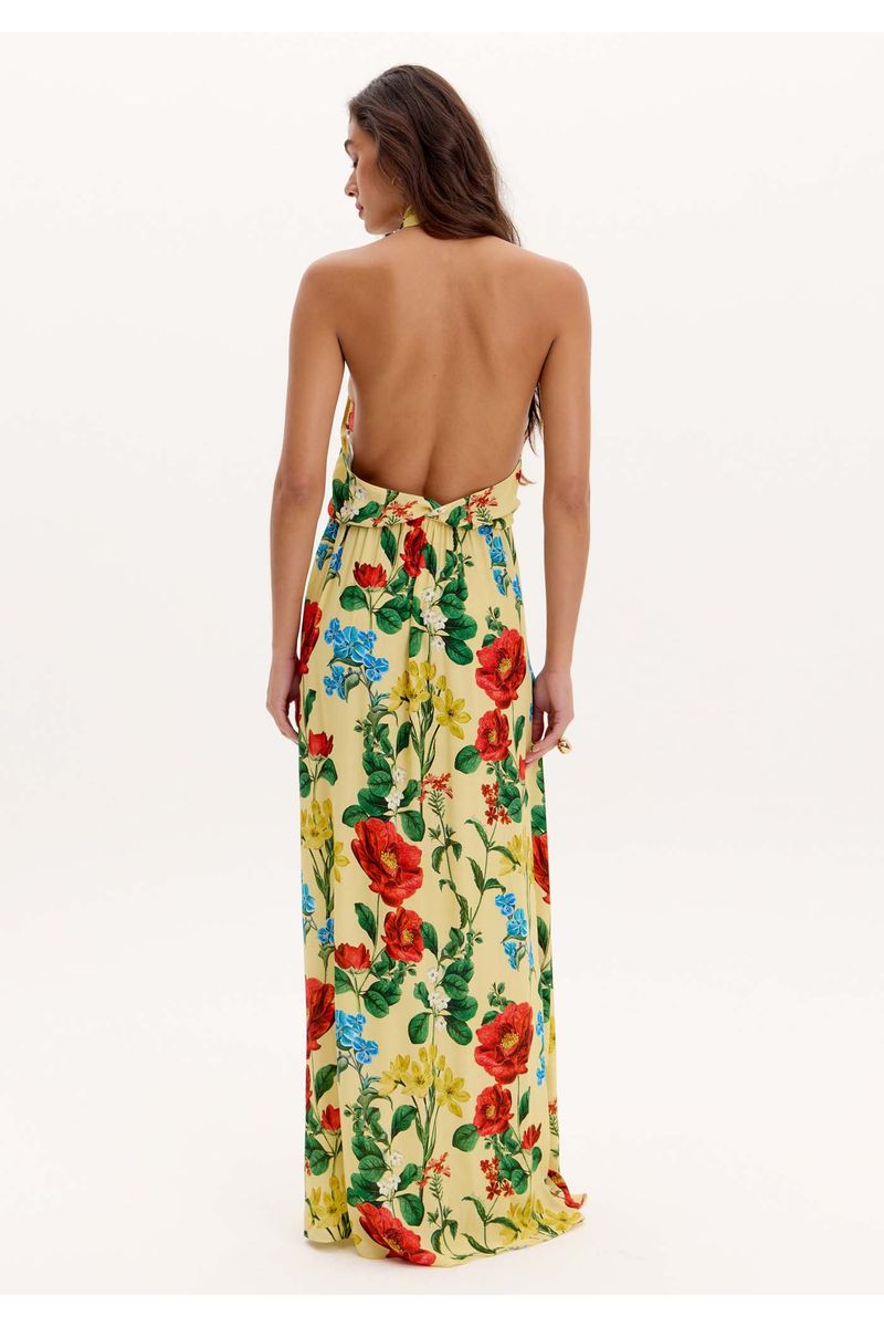 Vestido Frente Única Floral