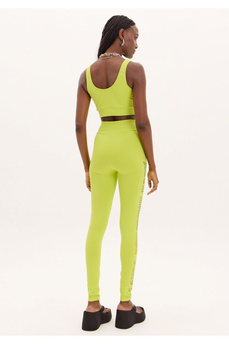 Calça Legging Estampa Lateral