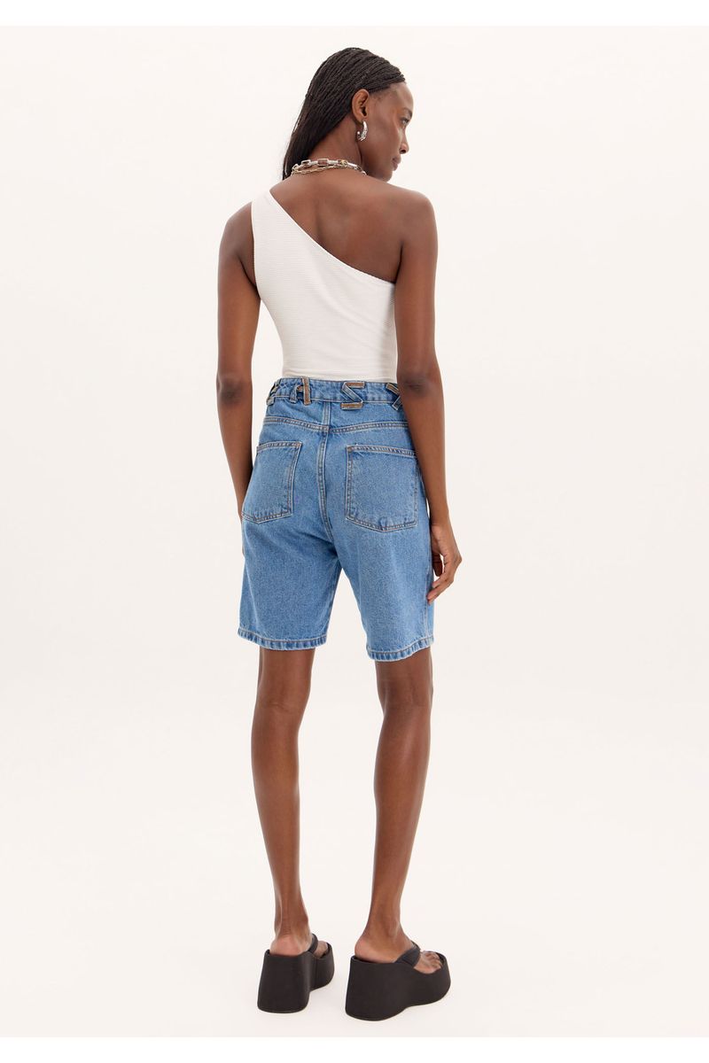 Bermuda Comfort Jeans Passante