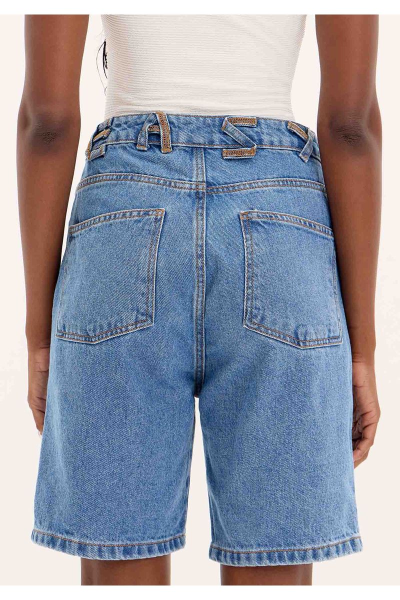 Bermuda Comfort Jeans Passante