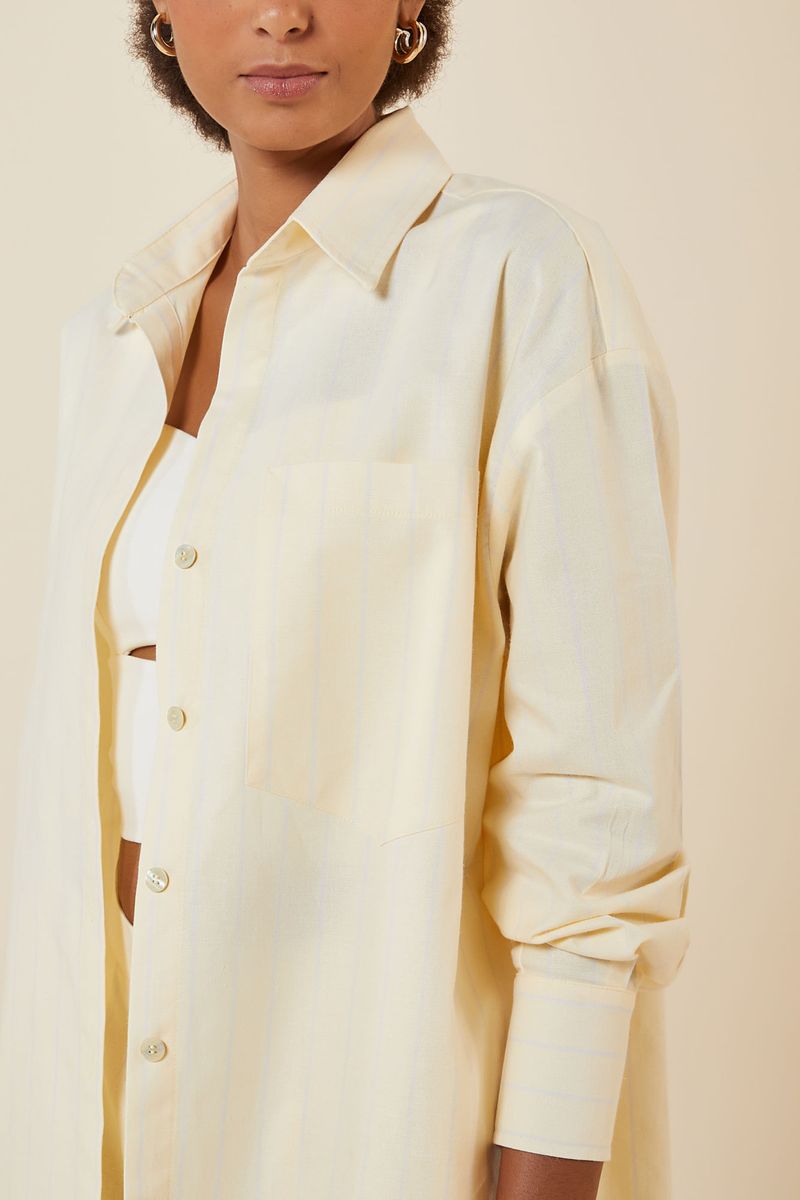 CAMISA TRICOLINE LISTRAS FINAS SUN