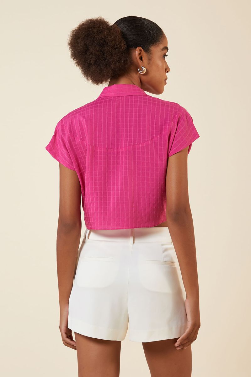 CAMISA AMARRACAO FRENTE ROSE