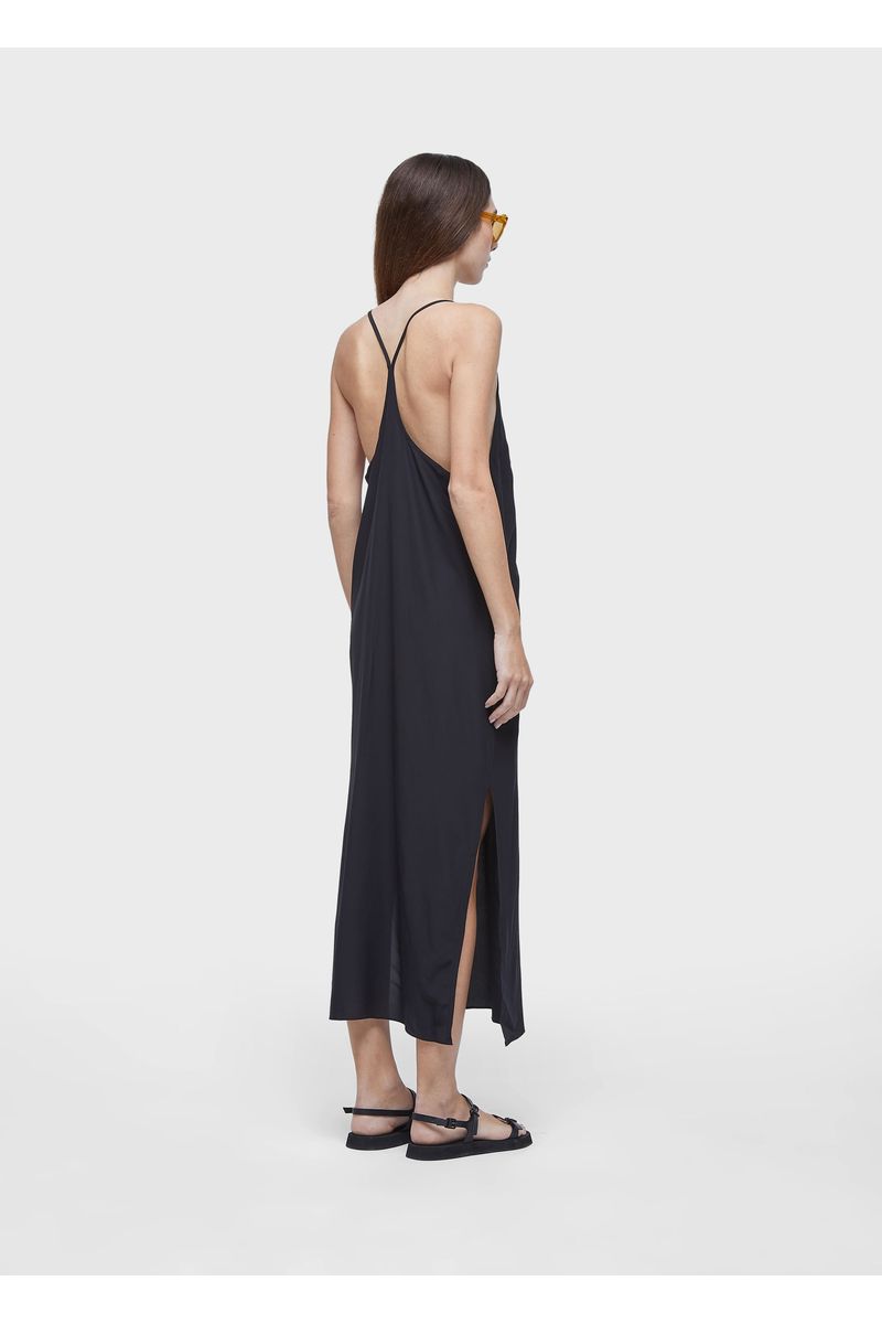 Slip dress silk longui