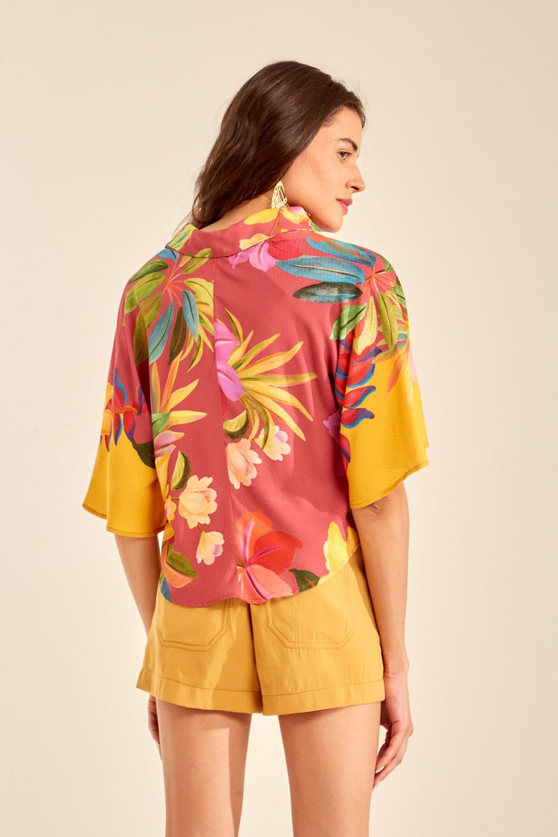 Camisa Estampa Santa Mônica - Est Santa Monica