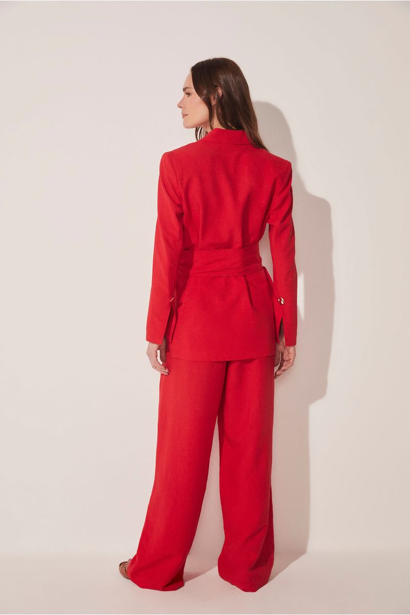 Blazer Regular Alfaiataria Flores