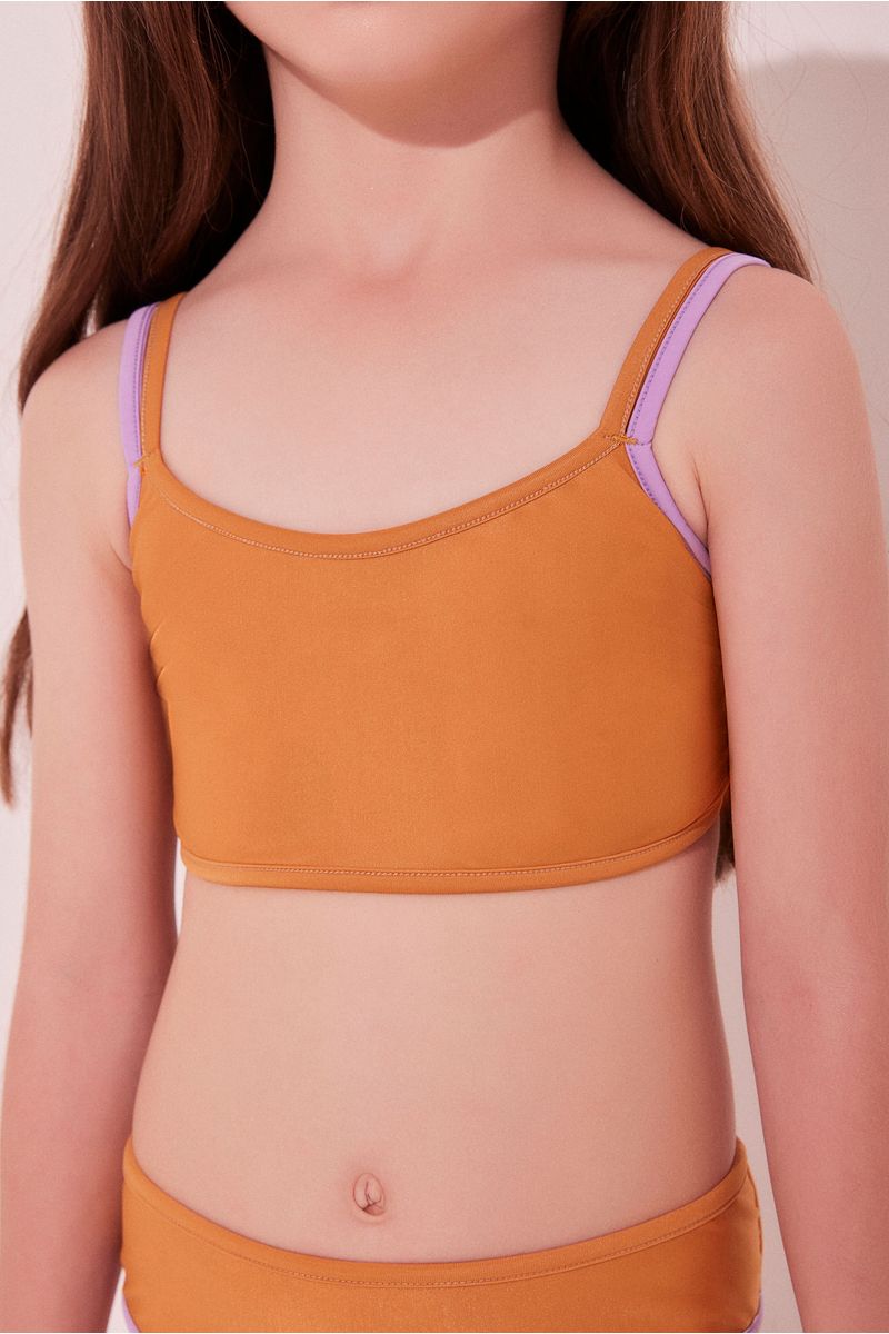 Biquíni Infantil Camiseta Caju