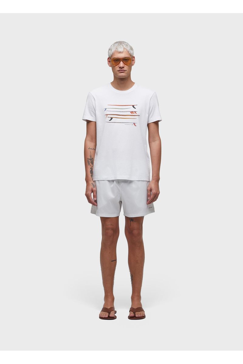 T-shirt vintage listrado pranchas