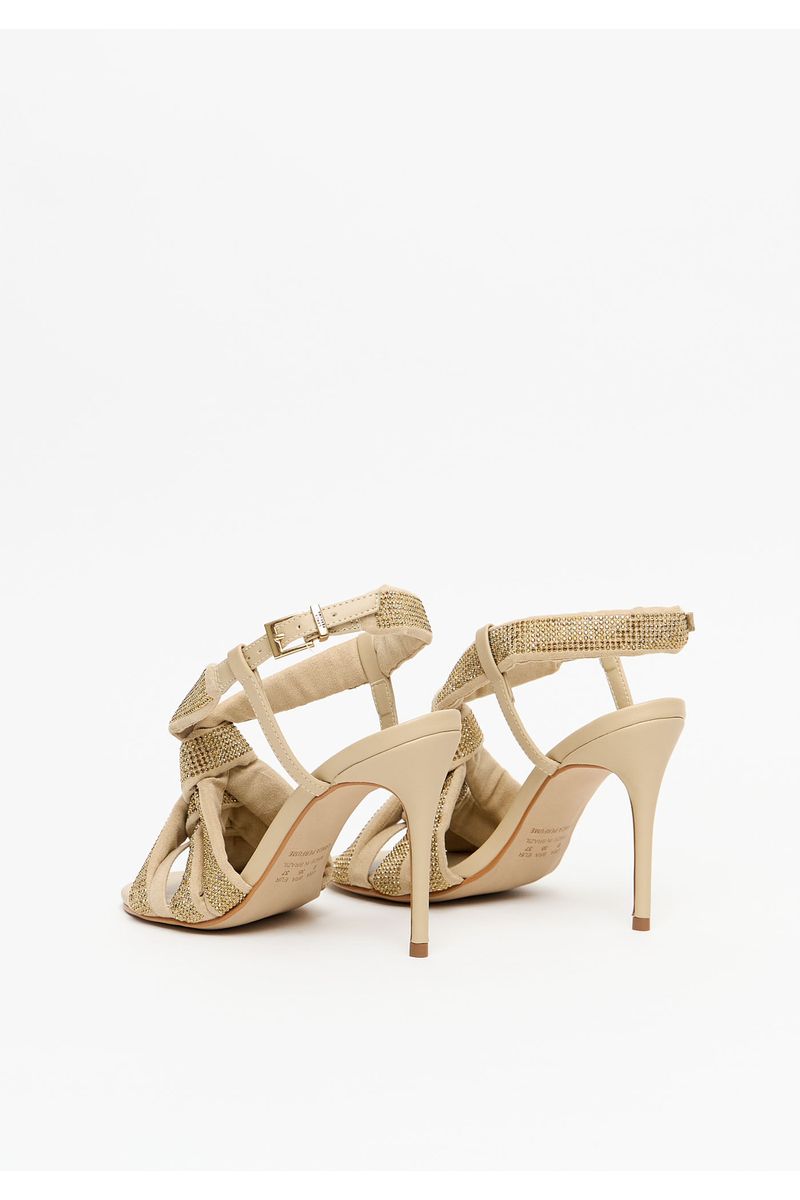Sandalia Puffy Com Strass