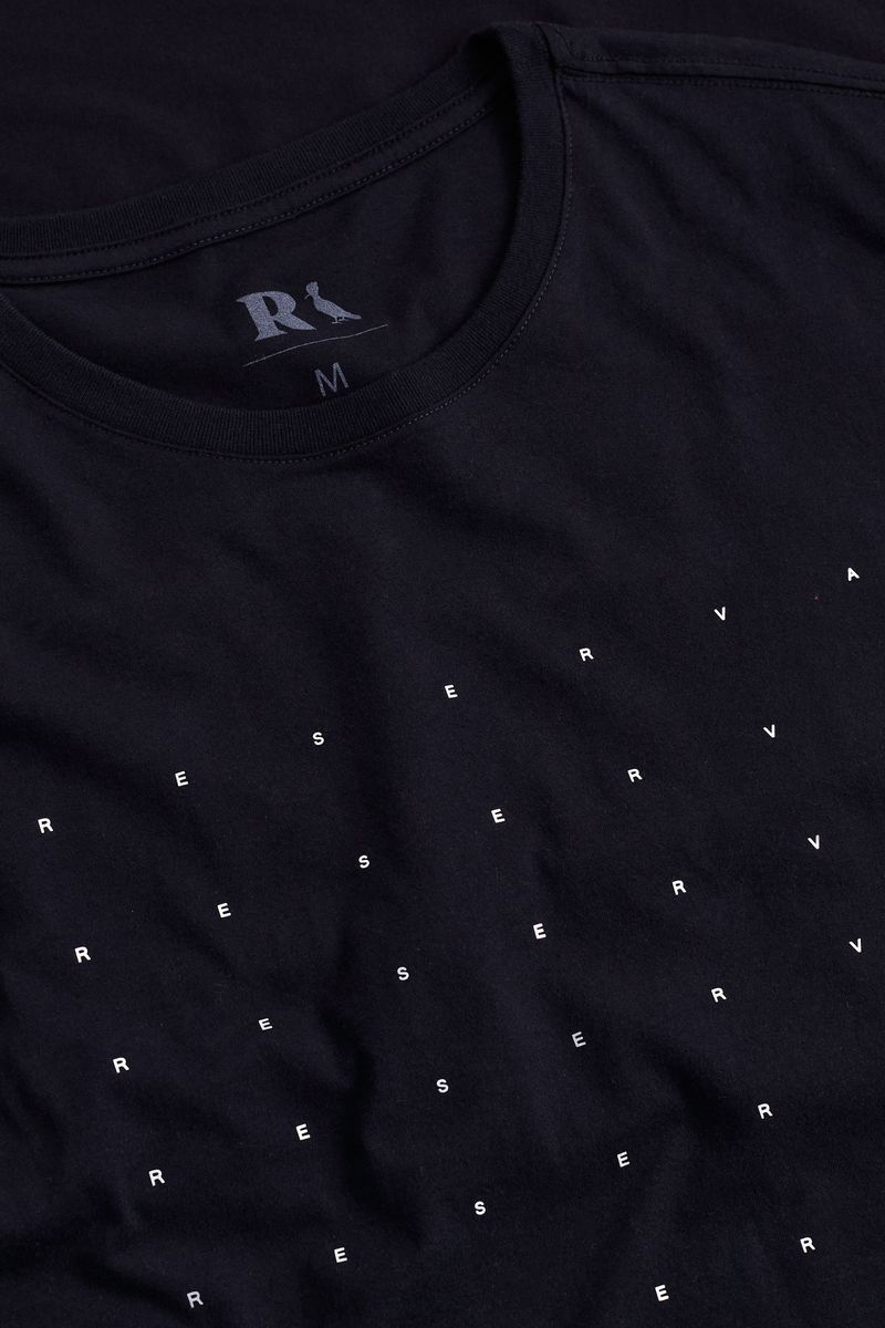 Camiseta Slim Estampada Rsv Grafite