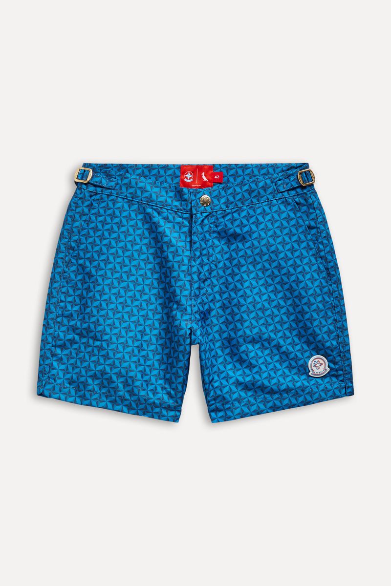 Short Arpoador Estampado Estrela