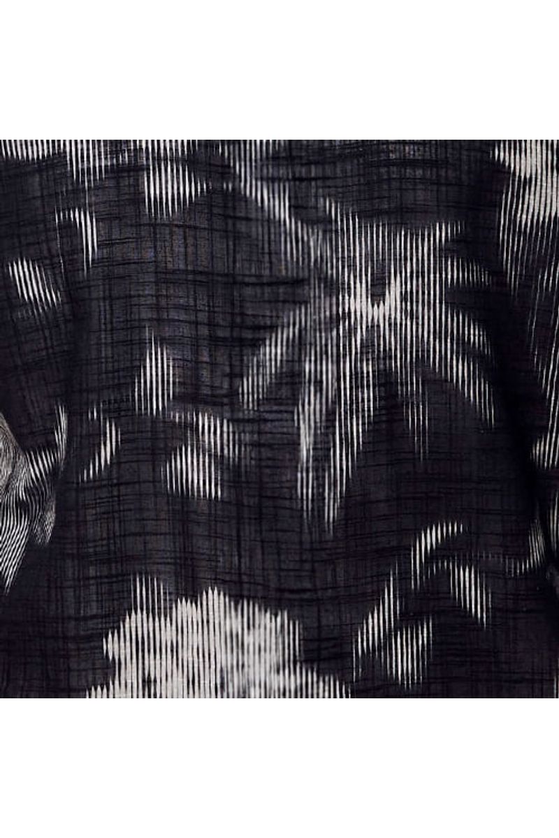 Camisa Manga Curta Estampada Blur Flower