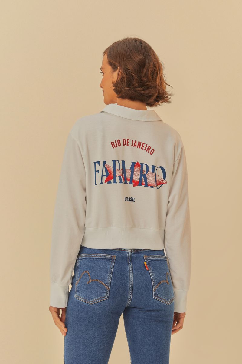 Casaco Cropped Polo Farmrio