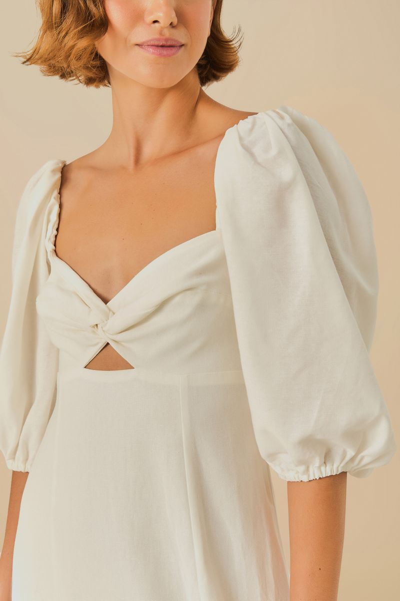 Vestido Reto Mangas