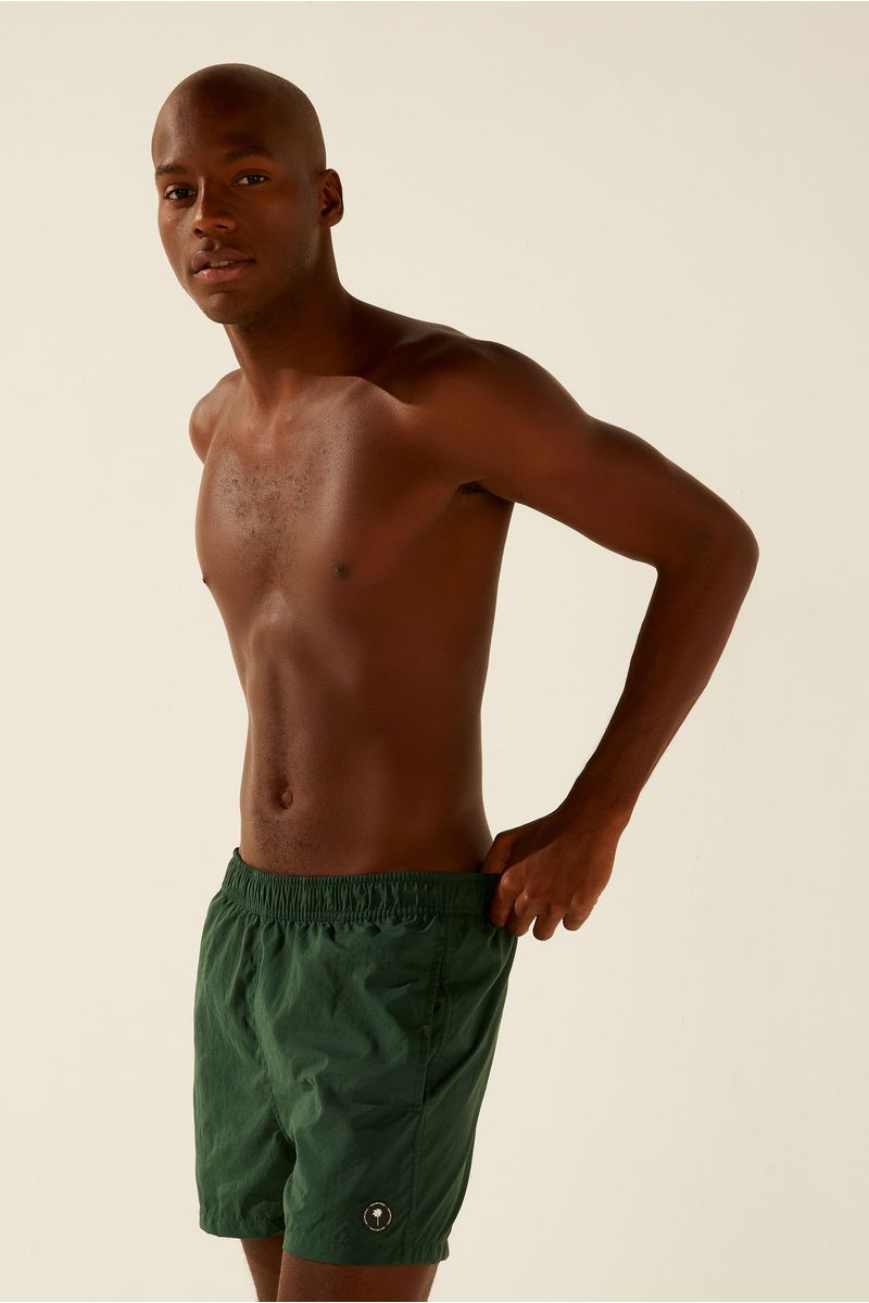 Short Curto Liso Reforçado