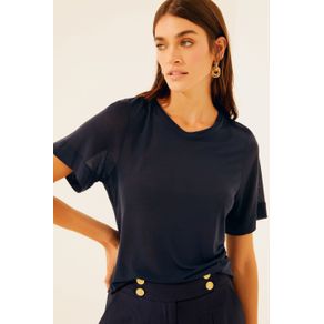 Camiseta Manga Curta Gola Careca Porto AZUL MARINHO/NAVY BLUE P/S