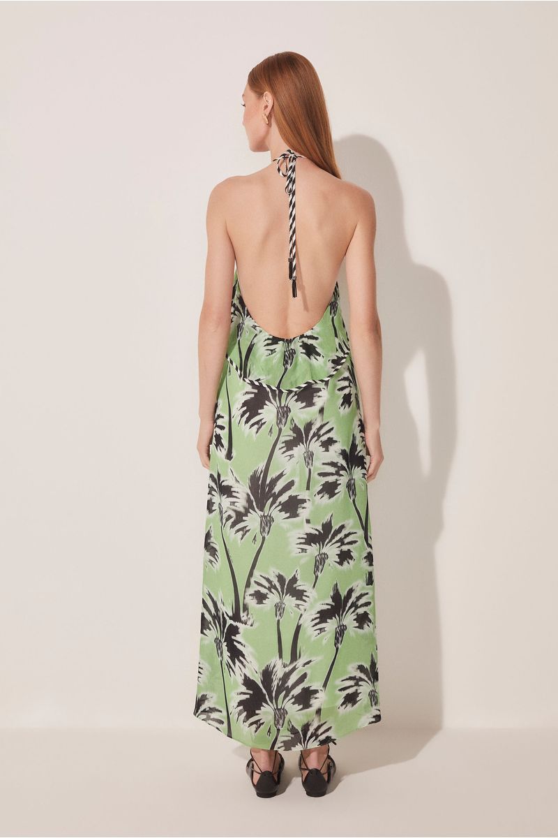 Vestido Midi Coqueiral Ikat