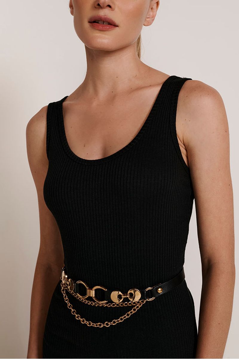 Vestido Johara Preto